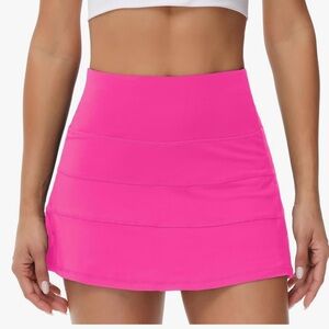 Womens Pink Lulu-Lookalike Skirt
